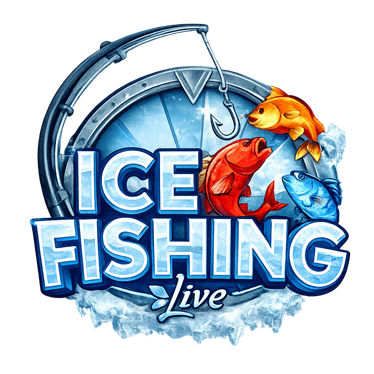 Slotul Ice Fishing cu tematică arctică și runde bonus de pescuit câștiguri